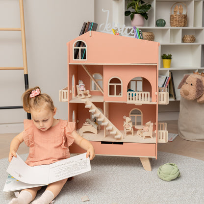 Wooden Dollhouse